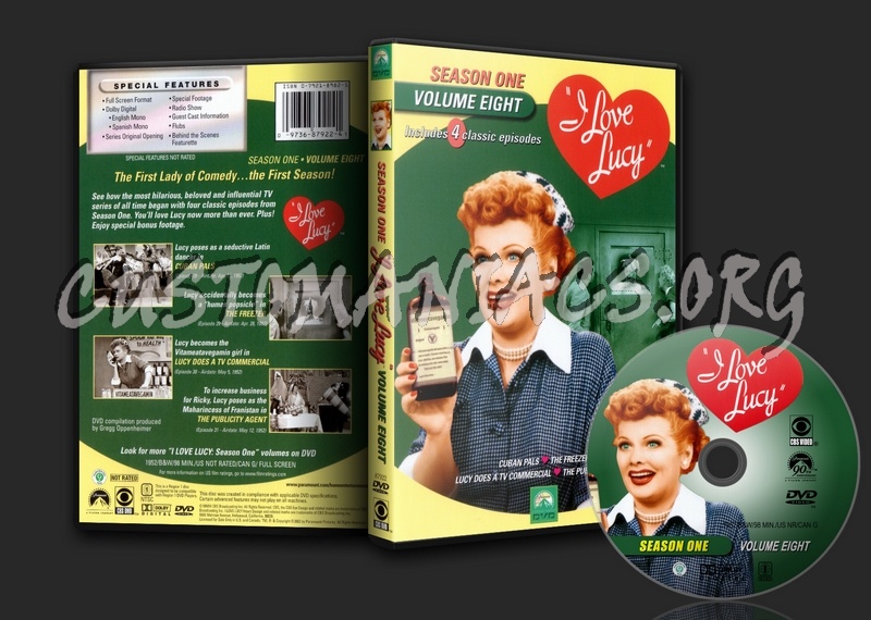 I Love Lucy dvd cover