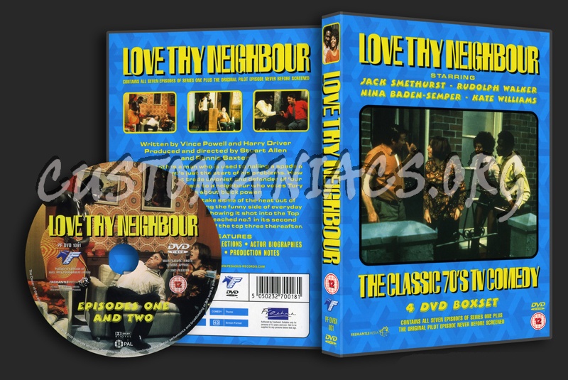 Love Thy Neighbour Series 1 - 3 dvd cover
