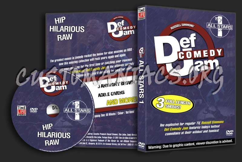 Def Comedy Jam All Stars dvd cover