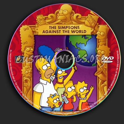 The Simpsons - Too Hot For TV dvd label