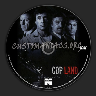 Cop land dvd label