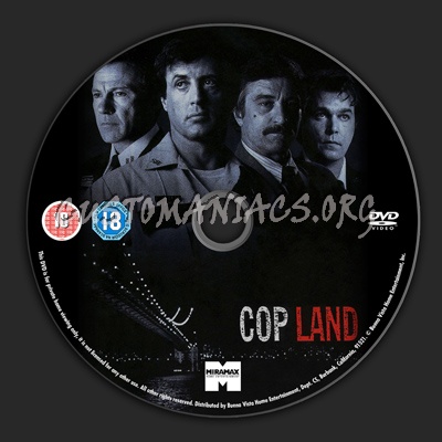 Cop land dvd label