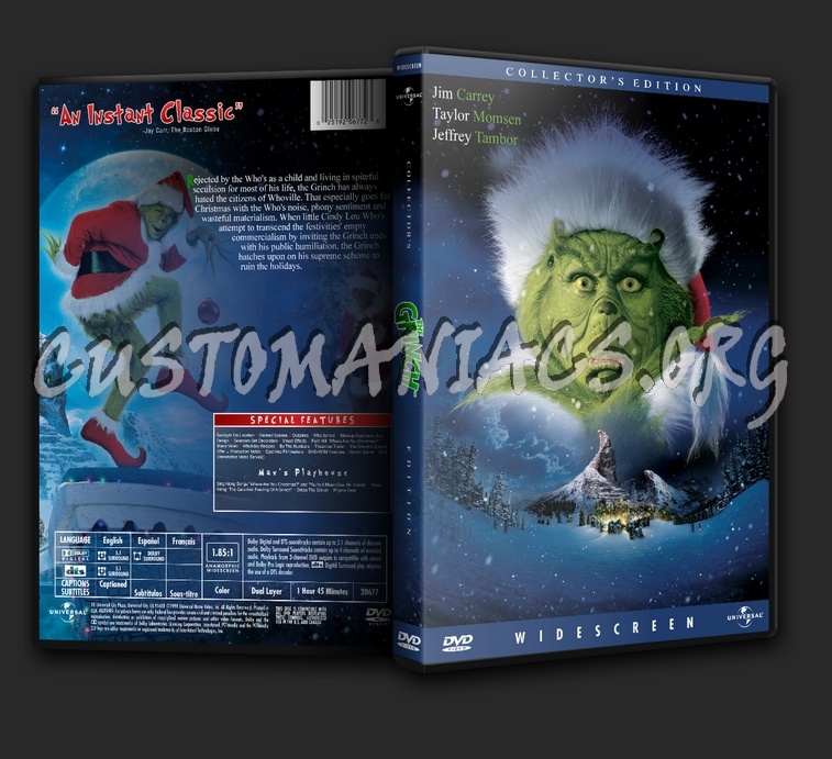 The Grinch dvd cover