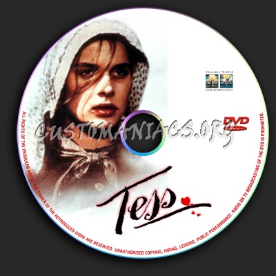 Tess dvd label