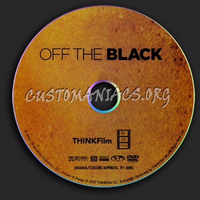 Off The Black dvd label