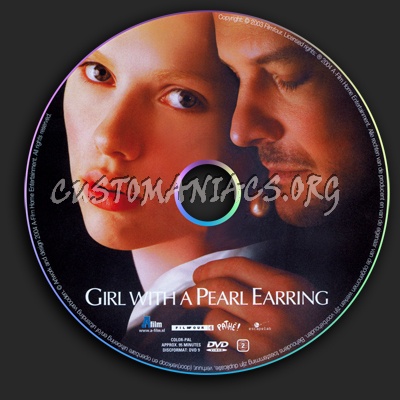 Girl With A Pearl Earring dvd label