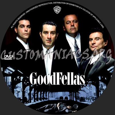 Goodfellas dvd label