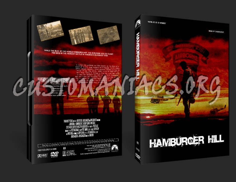 Hamburger Hill dvd cover