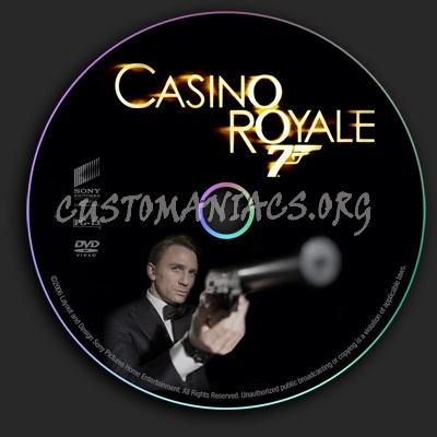 Casino Royale dvd label