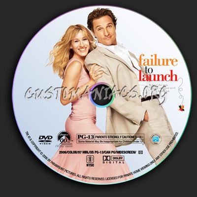 Failure to Launch dvd label