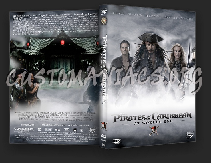 Pirates Of The Caribbean: At World's End dvd cover