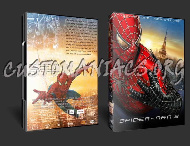 Spider-Man 3 dvd cover