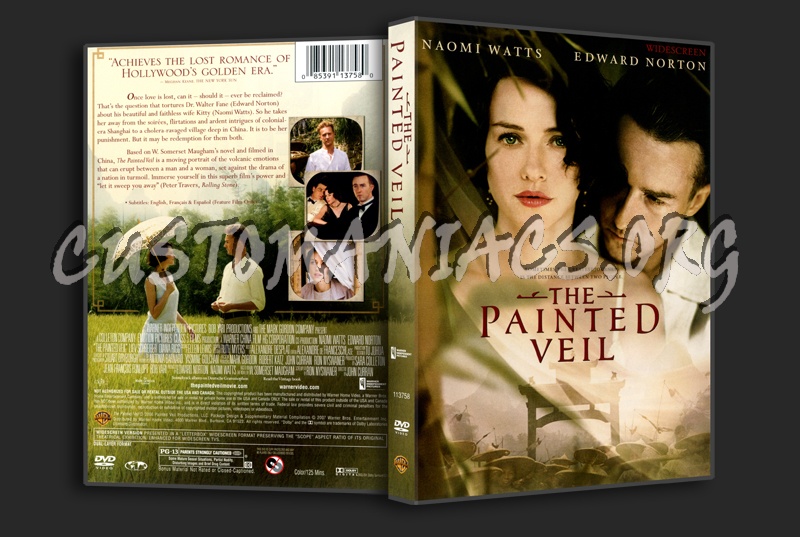 Painted dvd cover