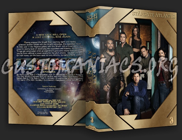 Atlantis season 3 dvd cover