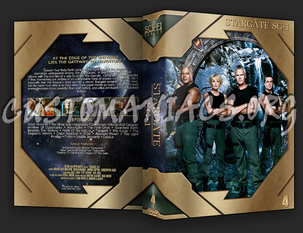 stargate season 4 dvd cover