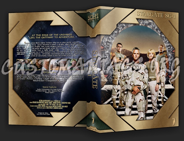 stargate season 7 dvd cover