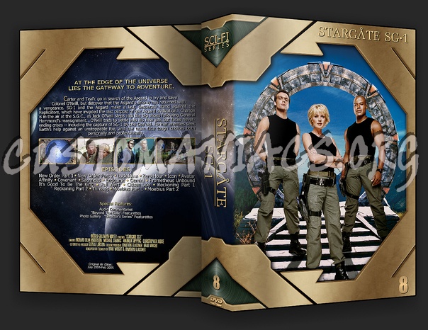 stargate season 8 dvd cover
