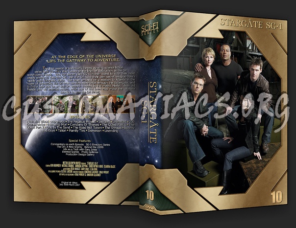 stargate season 10 dvd cover