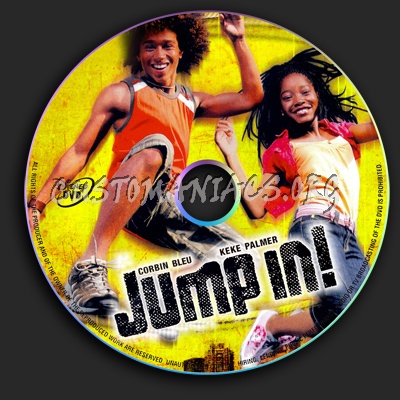 Jump In dvd label