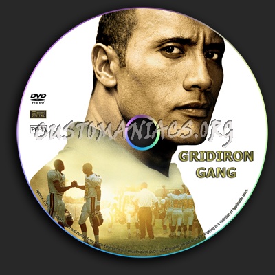 Gridiron Gang dvd label