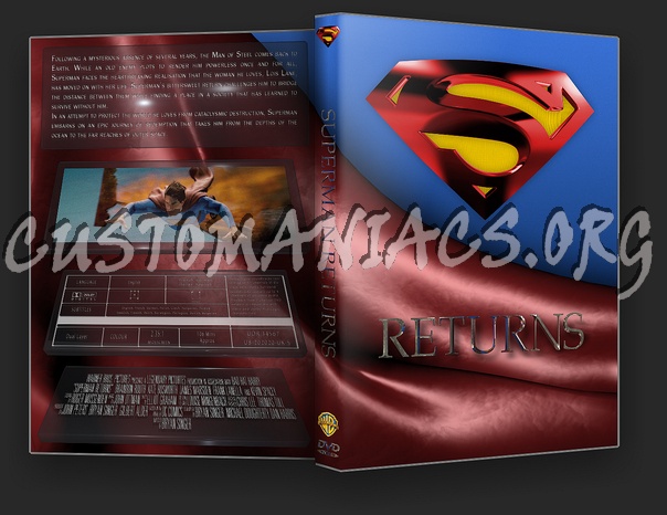 Superman Returns dvd cover