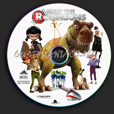Meet the Robinsons dvd label