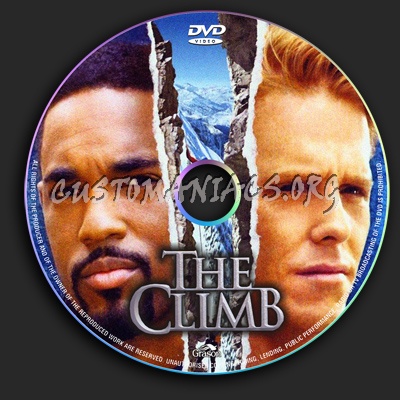The Climb dvd label