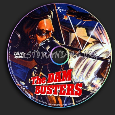 The Dam Busters dvd label