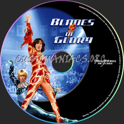 Blades Of Glory dvd label