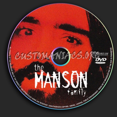 The Manson Family dvd label