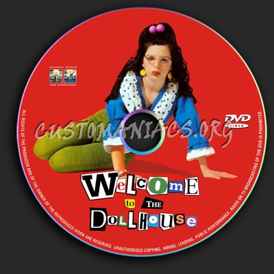 Welcome to the Dollhouse dvd label