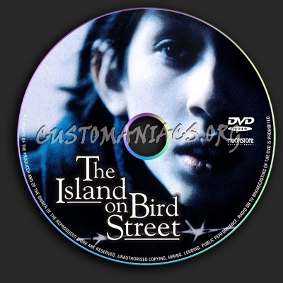 The Island on Bird Street dvd label