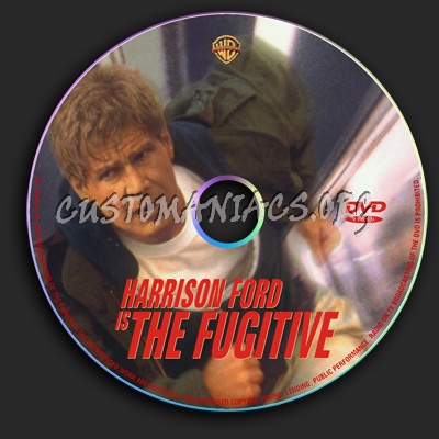 The Fugitive dvd label