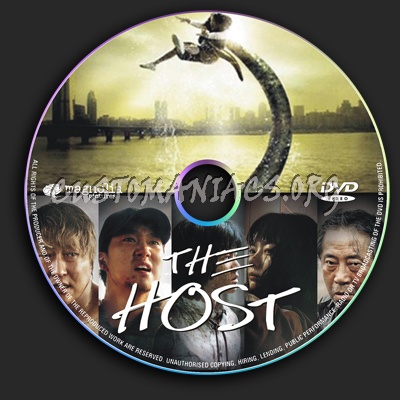 The Host dvd label