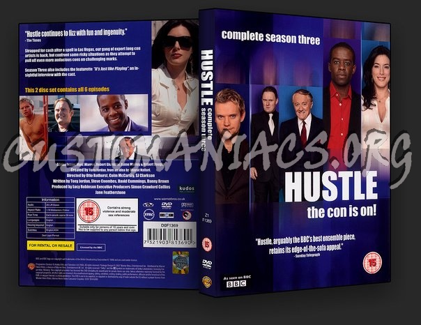 Hustle Season 3 dvd cover
