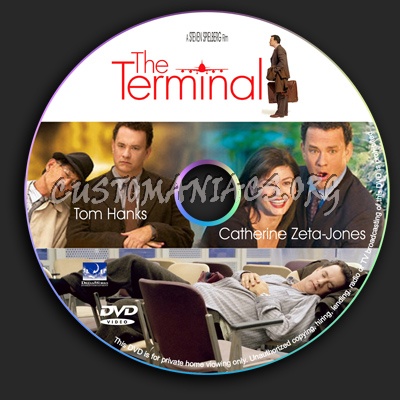 The Terminal dvd label