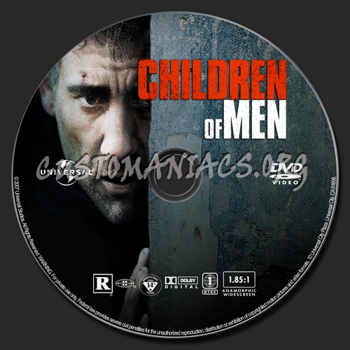 Children Of Men dvd label