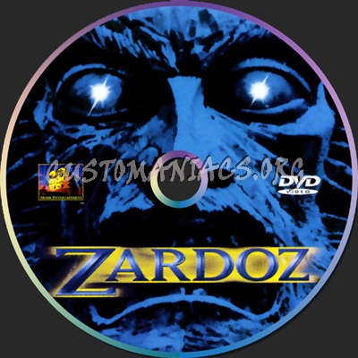 Zardoz dvd label