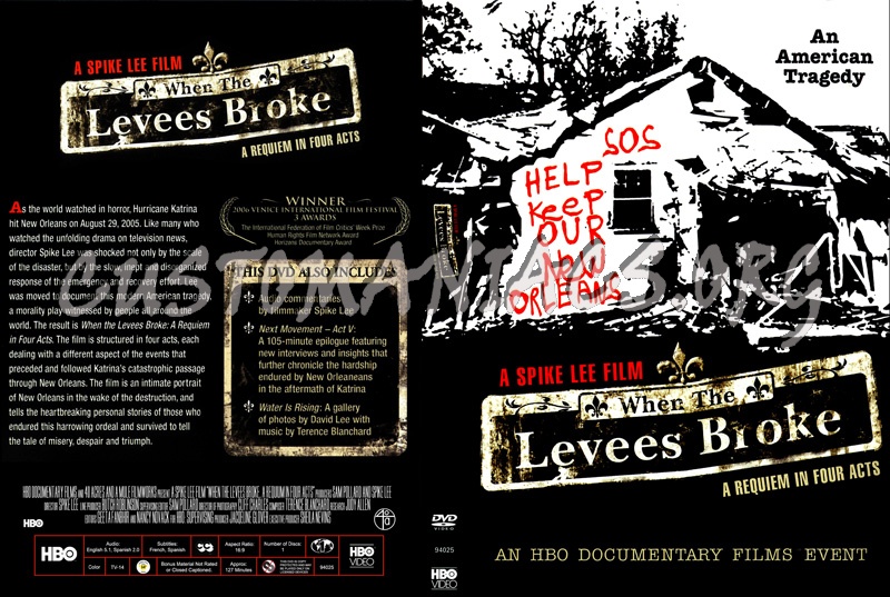 When The Levees Broke dvd cover