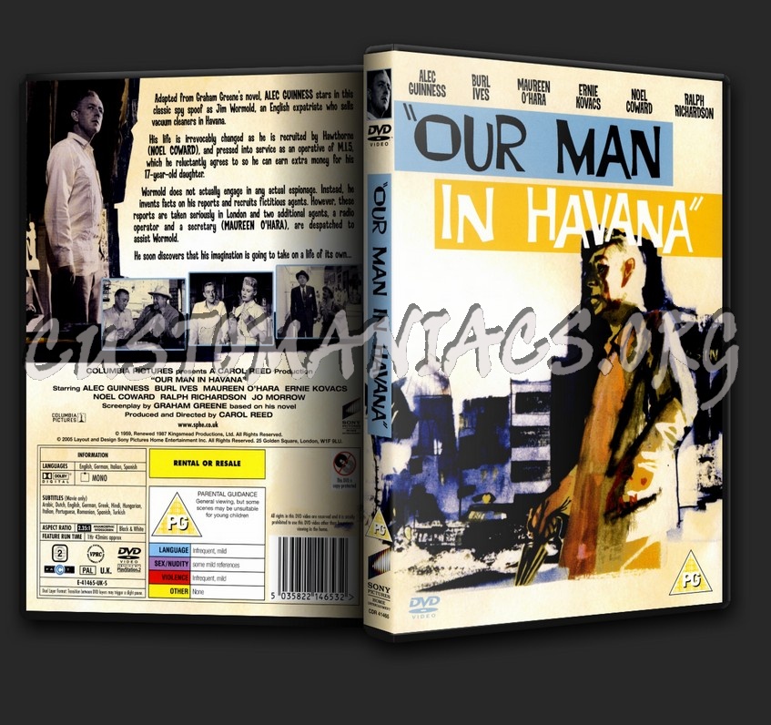Our Man In Havana dvd cover