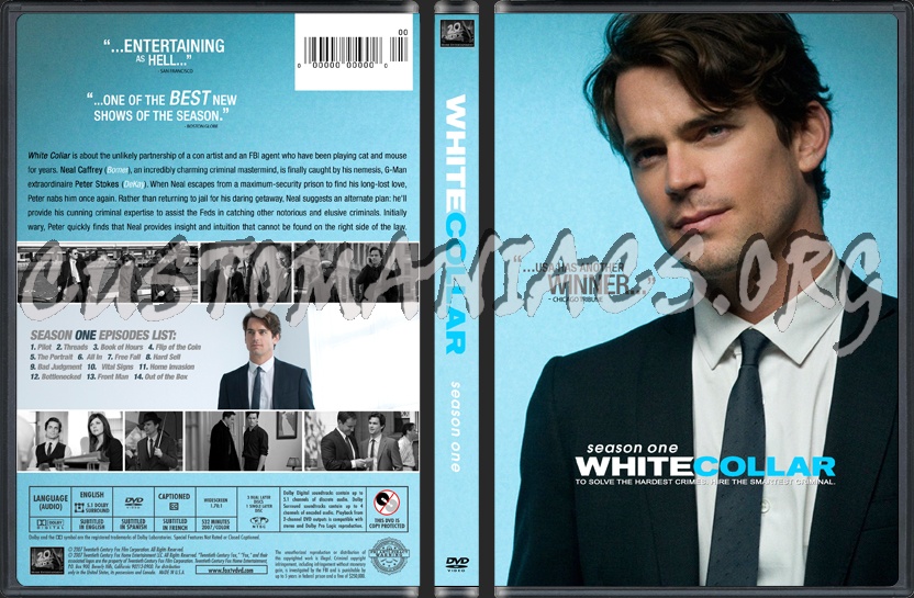 White Collar Season 1 dvd cover
