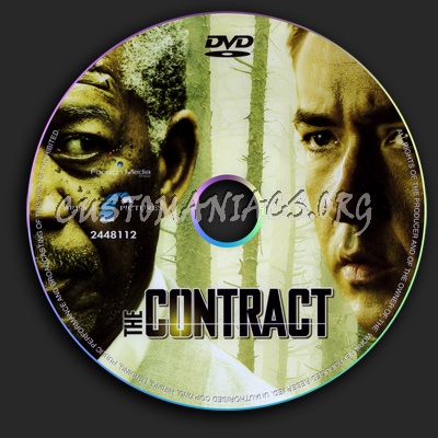 The Contract dvd label