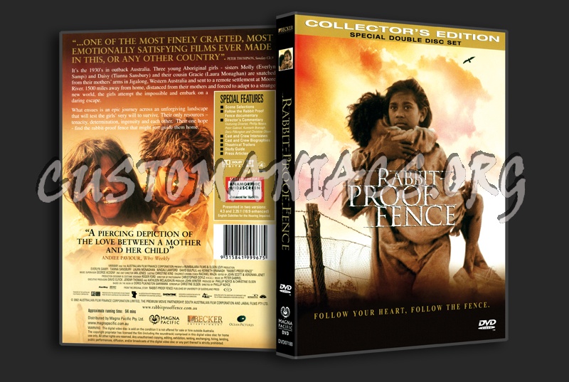 Rabbit Proof Fence dvd cover