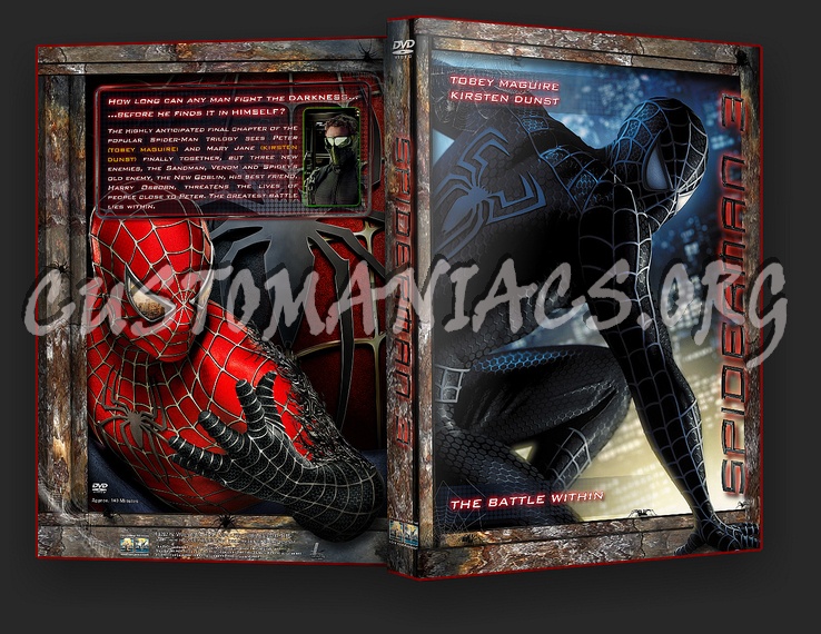 Spider-Man 3 dvd cover