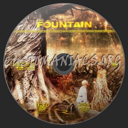 The Fountain dvd label