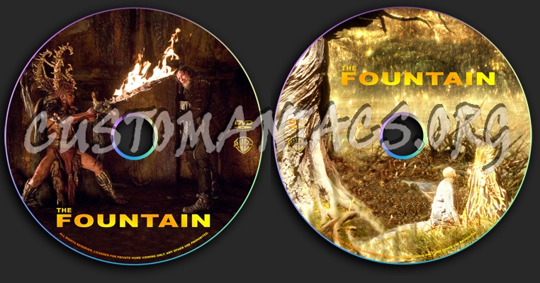 The Fountain dvd label