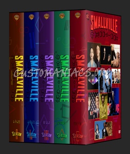 Smallville Season 1-5 dvd cover