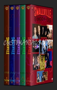 Smallville Season 1-5 dvd cover