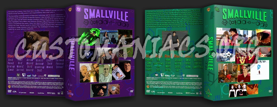 Smallville Season 1-5 dvd cover