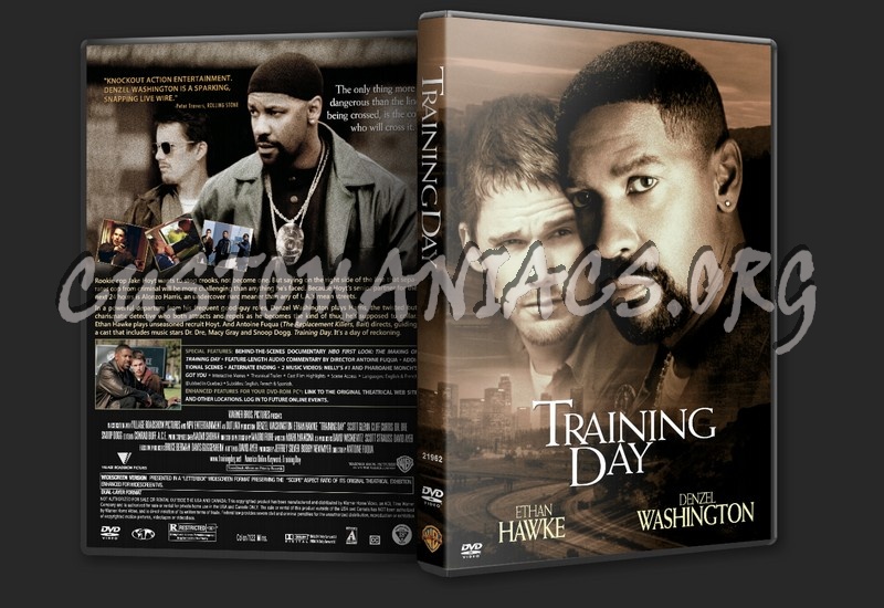 Training Day dvd cover